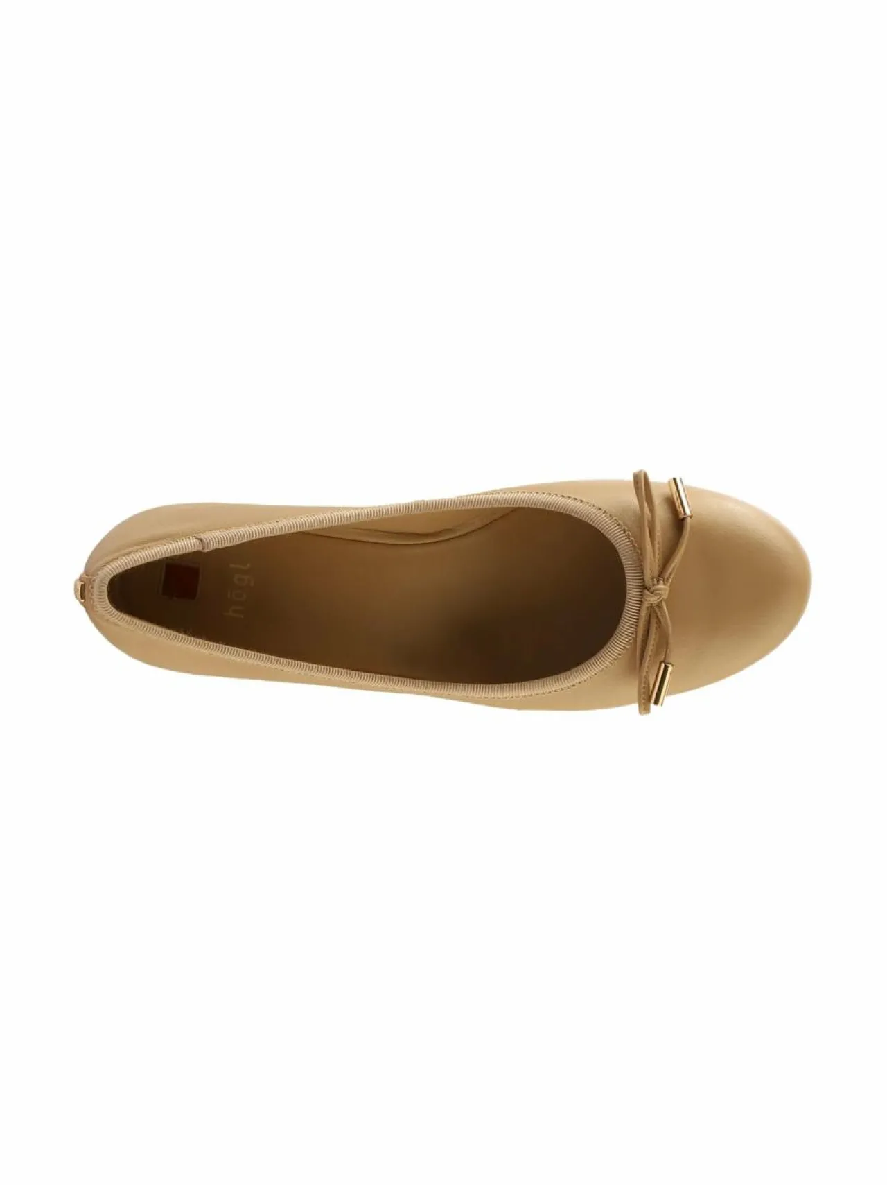 Avokkaat & Korkokengät<högl Block Heel -ballerinat 2700 MACHIATTO