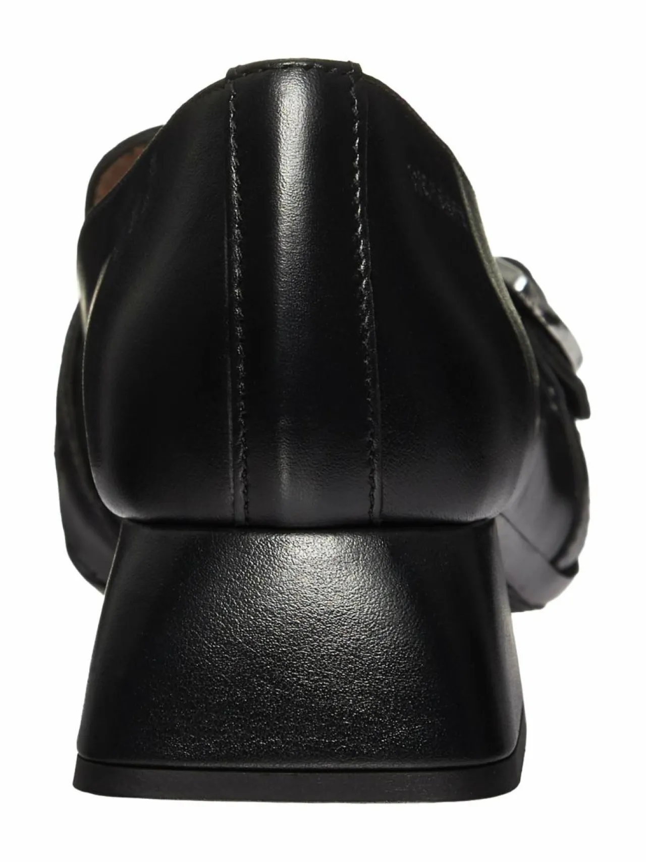 Wonders Block Heel Buckle -nahkaloaferit^ Kävelykengät & Loaferit