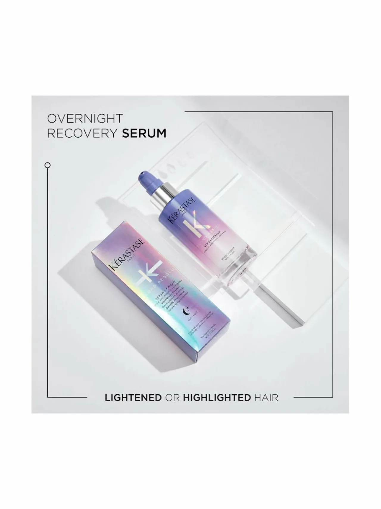 Kerastase Blond Absolu Cicanuit Night Serum -hoitoseerumi 90 ml^ Hiustenhoitotuotteet