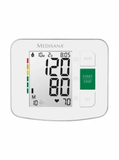 Terveydenhoito<Medisana Blood Pressure Monitor -verenpainemittari WHITE