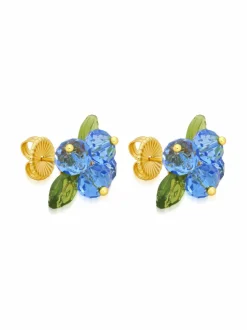 Korut<Annele berry Romance -korvakorut BLUE
