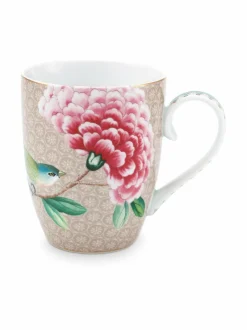 PIP Studio Blushing Birds -muki 350 ml^ Mukit & Kupit & Asetit