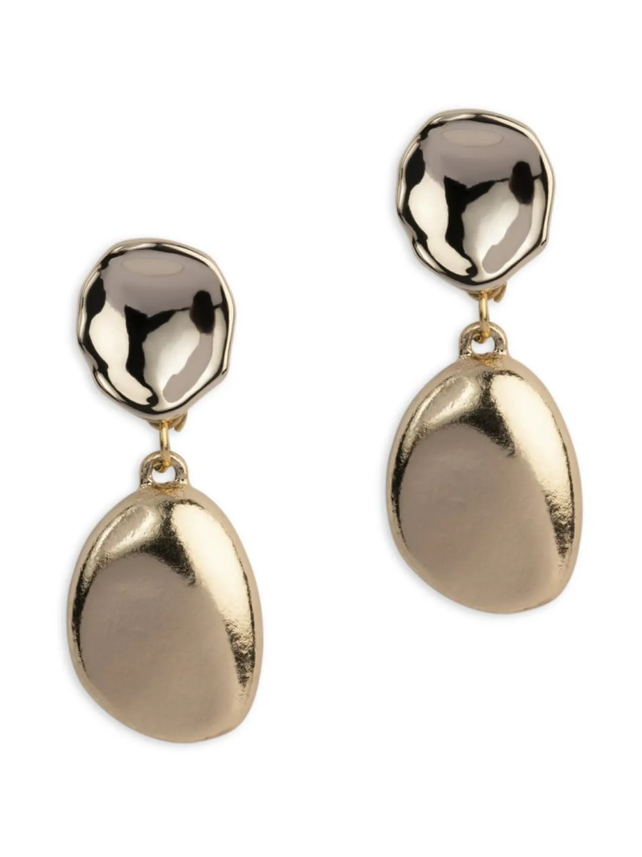 Korut<pfgSTOCKHOLM Blush-Love Drop Korvakorut GOLD