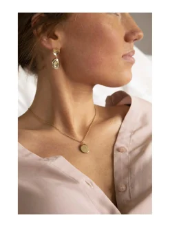 Korut<pfgSTOCKHOLM Blush-Love Drop Korvakorut GOLD