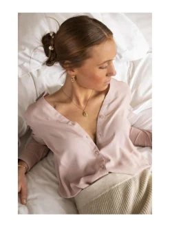 Korut<pfgSTOCKHOLM Blush-Love Drop Korvakorut GOLD