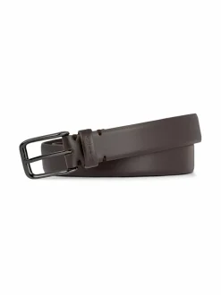 Vyöt<SAND Copenhagen B127-nahkavyö 280 DARK BROWN