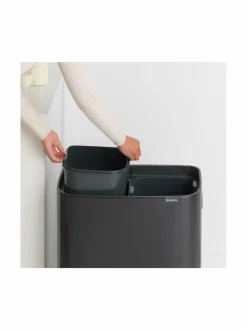 Brabantia Bo Touch Bin -roska-astia 2 x 30 l^ Roskakorit & -Pussit
