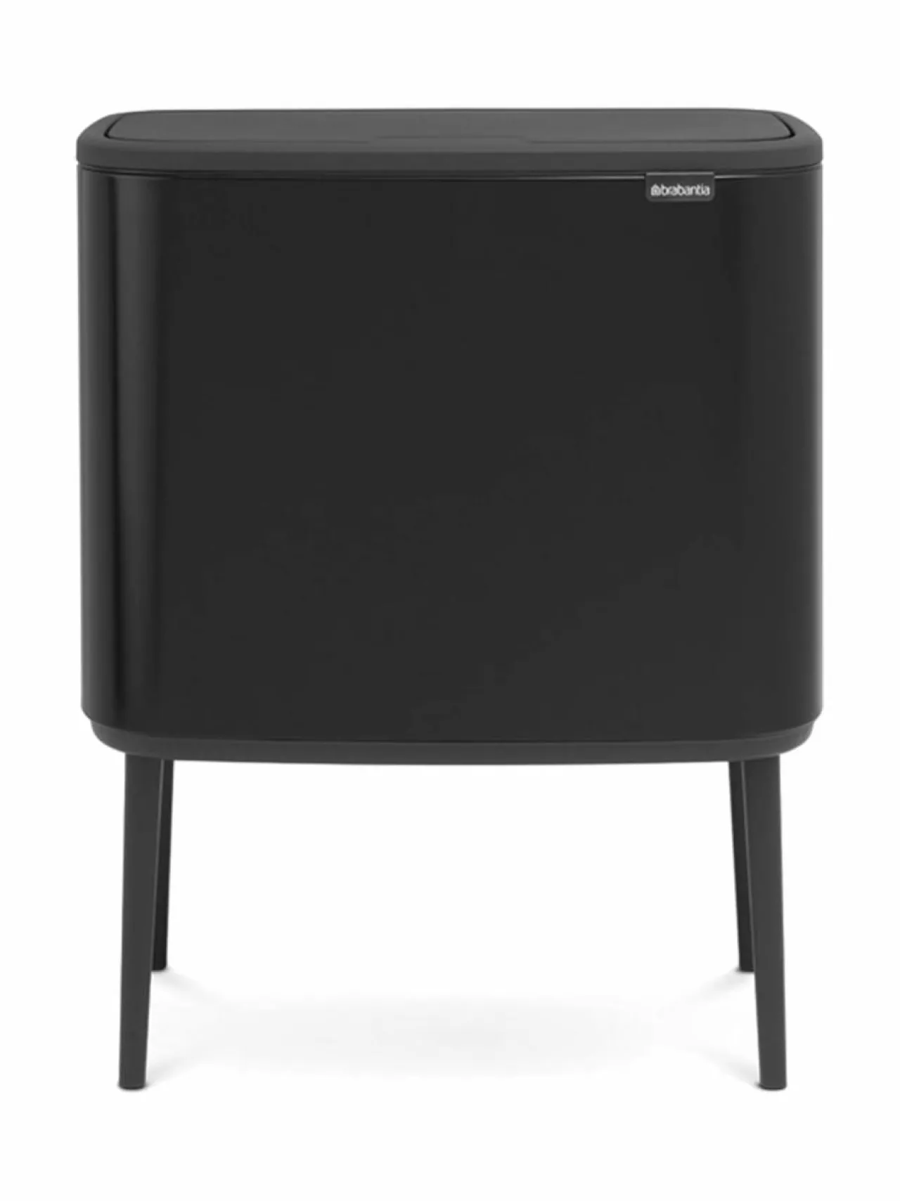 Roskakorit & -Pussit<Brabantia Bo Touch Bin -roska-astia 11 + 23 l MATT BLACK (MUSTA)