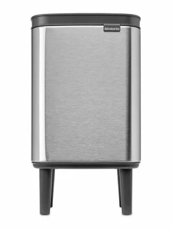 Roskakorit & -Pussit<Brabantia Bo Waste Bin -roskakori 4 l MATT STEEL FINGERPRINT PROOF