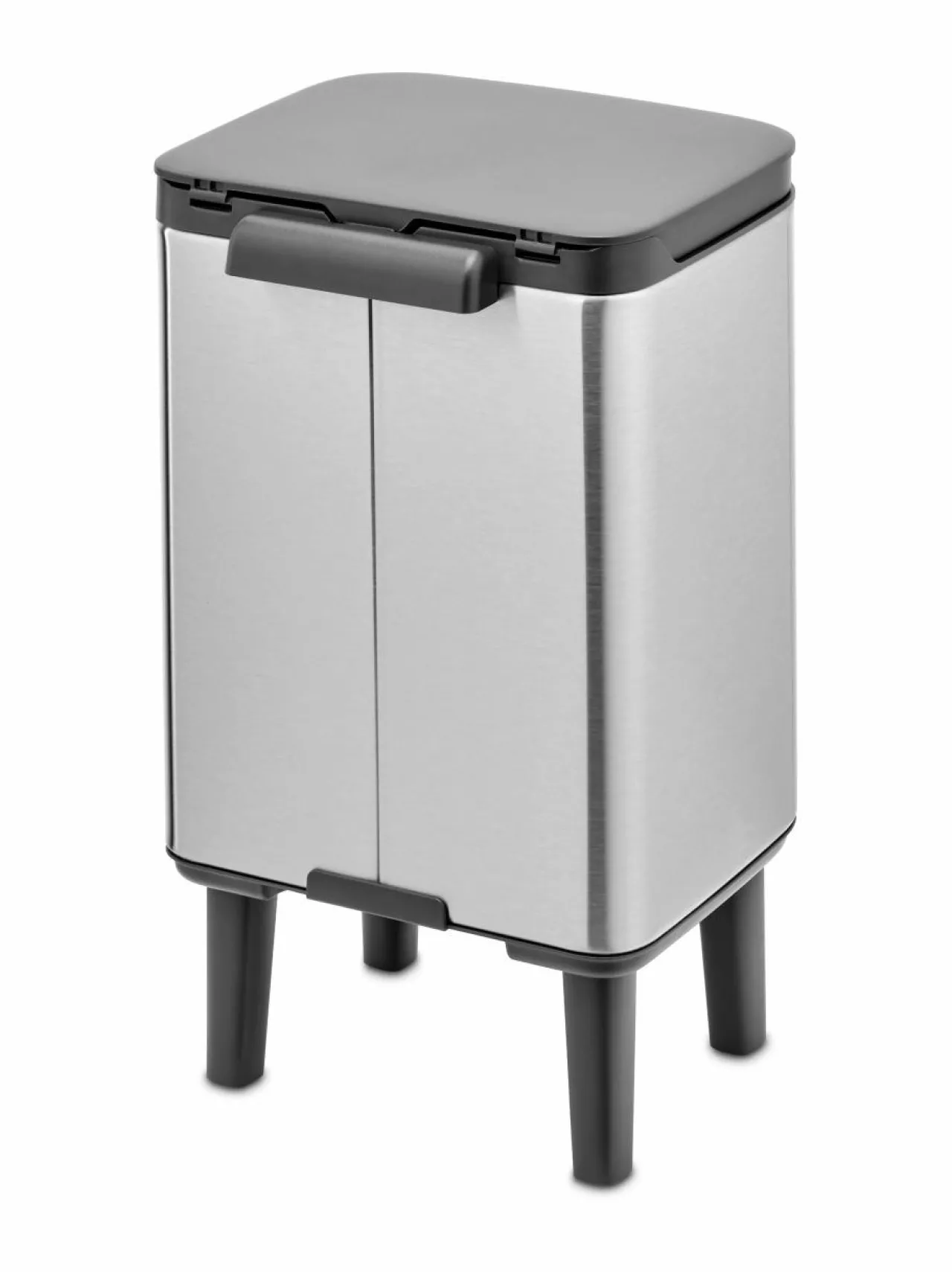 Roskakorit & -Pussit<Brabantia Bo Waste Bin -roskakori 4 l MATT STEEL FINGERPRINT PROOF