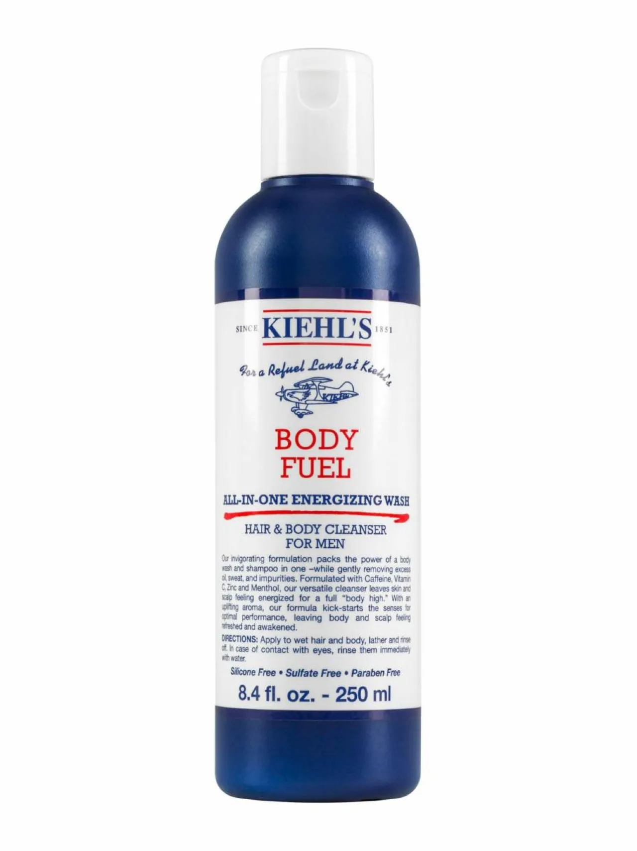 Vartalonhoito<Kiehl's Body Fuel All-In-One Wash -suihkugeeli 250 ml