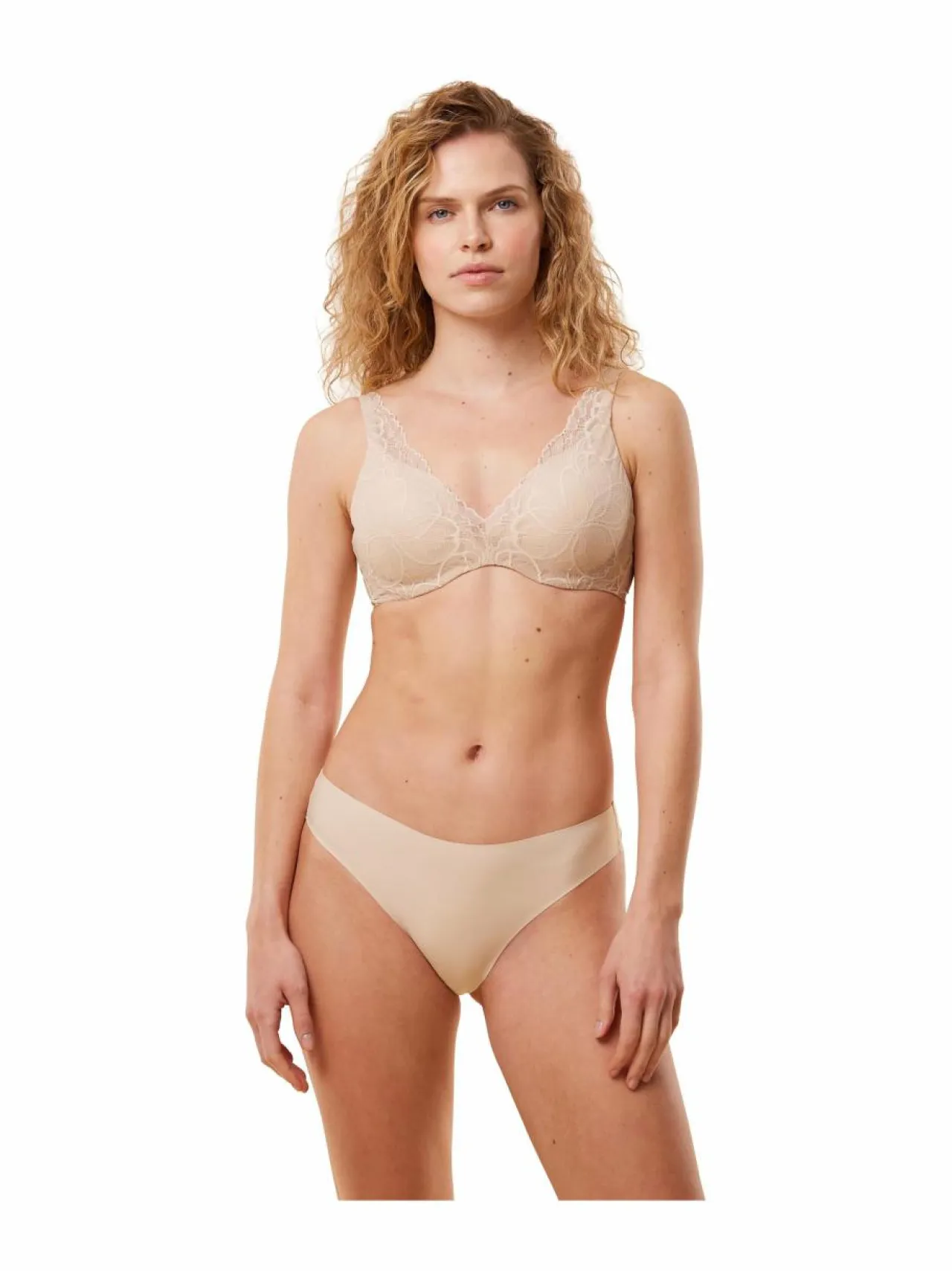Alusvaatteet & -Asut<Triumph Body Make-Up Illusion -pitsirintaliivit 00NZ NUDE BEIGE