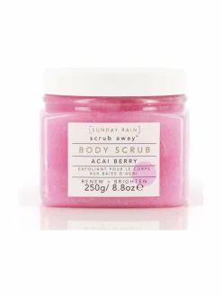 Sunday Rain Body Scrub Acai Berry -vartalokuorinta 250 g^ Vartalonhoito