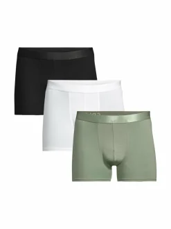 Alusasut<CDLP Bokserialushousut 3 pack 54 BLACK+WHITE+SAGE