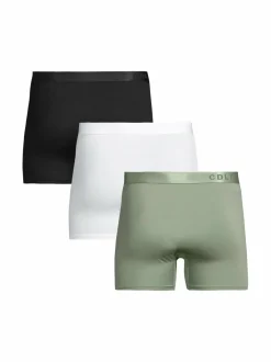 Alusasut<CDLP Bokserialushousut 3 pack 54 BLACK+WHITE+SAGE