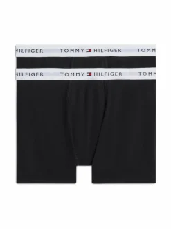 Alusvaatteet<Tommy Hilfiger Bokserialushousut 2-pack 0R7 BLACK/BLACK