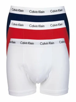 Alusasut<Calvin Klein Underwear Bokserit 3-pack I03 WHITE/RED GINGER/PYRO BLUE