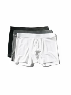 Alusasut<CDLP Bokserit 3-pack 0991 BLACK + SKY GREY + WHITE