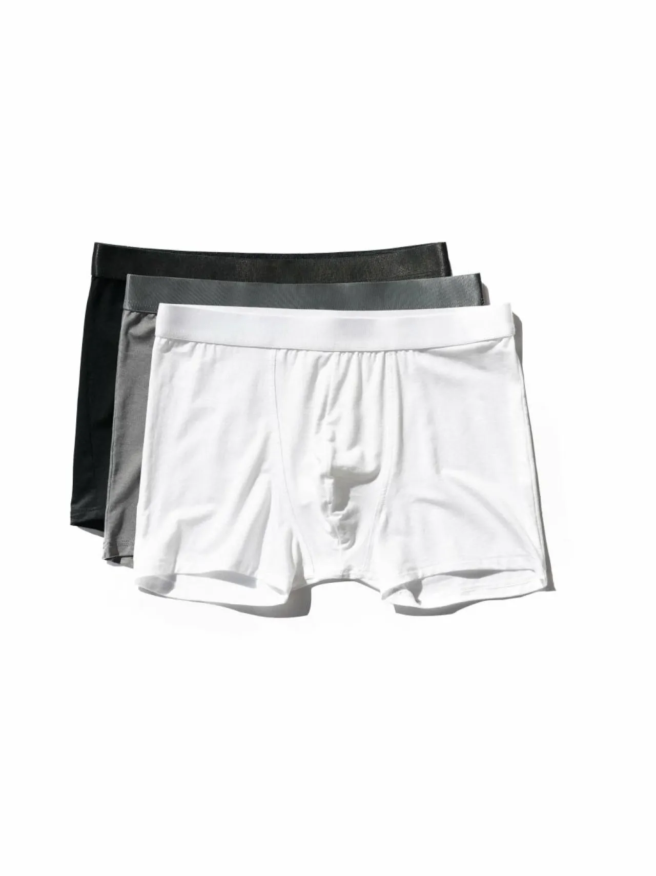 Alusasut<CDLP Bokserit 3-pack 0991 BLACK + SKY GREY + WHITE