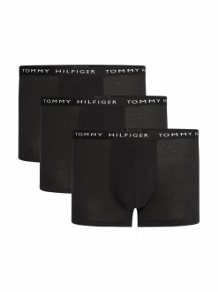 Alusasut<Tommy Hilfiger Bokserit 3-pack 0VI BLACK/BLACK/BLACK