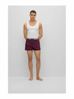 Alusasut<BOSS Bokserit 2-pack 505 DARK PURPLE