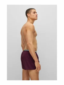Alusasut<BOSS Bokserit 2-pack 505 DARK PURPLE