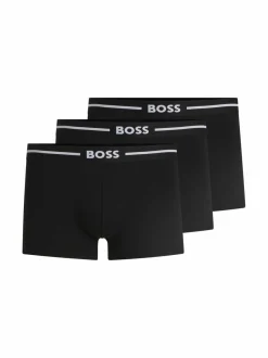 Alusasut<BOSS Bold Trunk - bokserit 3-pack 001 BLACK