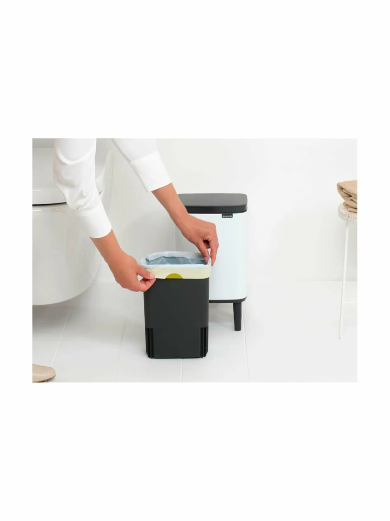 Roskakorit & -Pussit<Brabantia Bo-roskakori 4 l WHITE