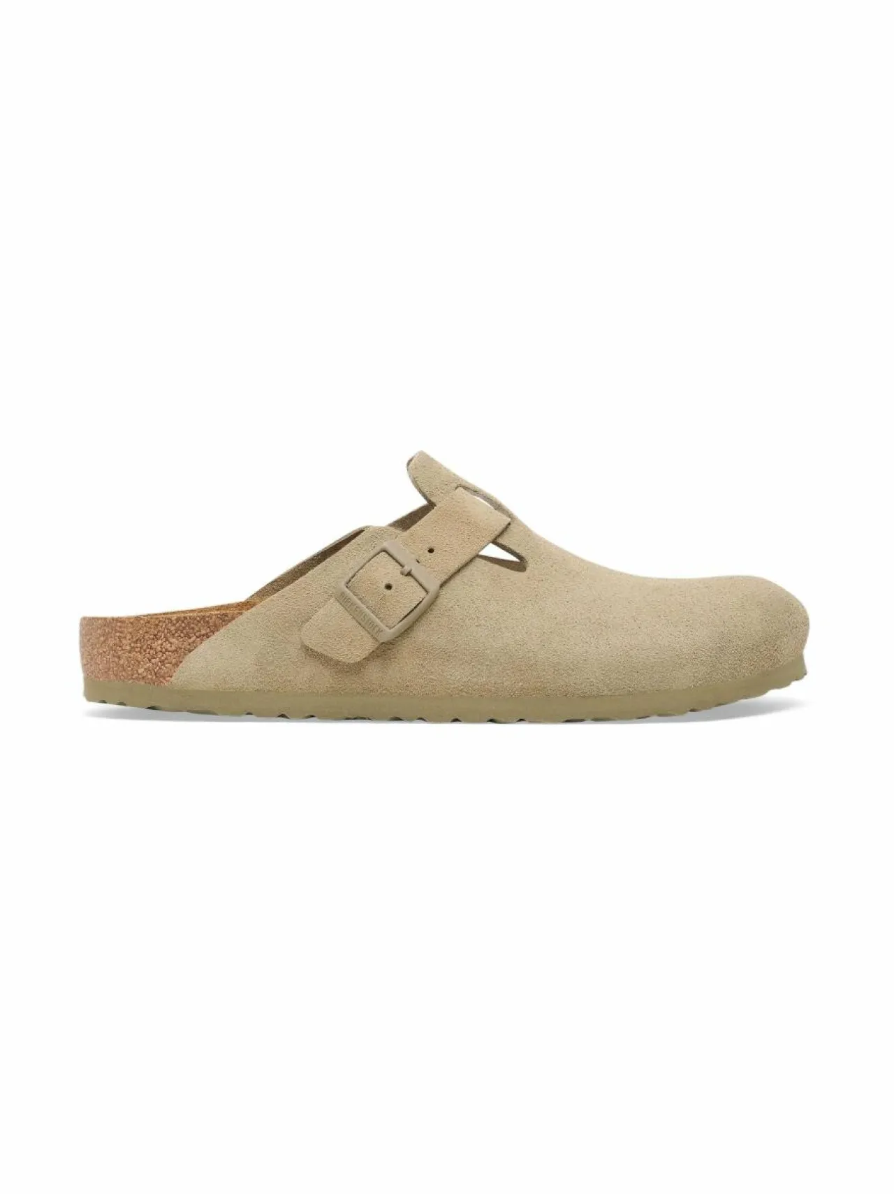 Sandaalit<BIRKENSTOCK Boston Faded -mokkanahkasandaalit 1624 FADED KHAKI