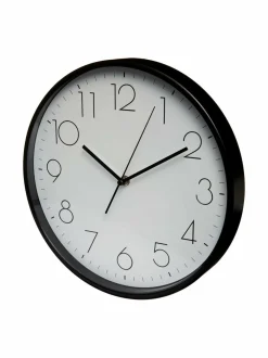 Peilit, Kellot & Kehykset<Casa Stockmann Boston- metallinen seinäkello ⌀ 30 cm BLACK