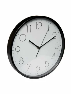 Peilit, Kellot & Kehykset<Casa Stockmann Boston- metallinen seinäkello ⌀ 30 cm BLACK