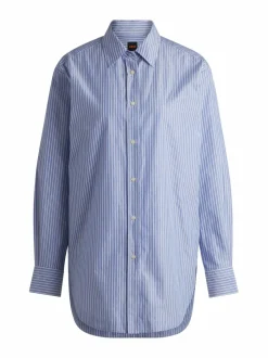 Paidat & Puserot<BOSS Bostucci-paitapusero 403 DARK BLUE