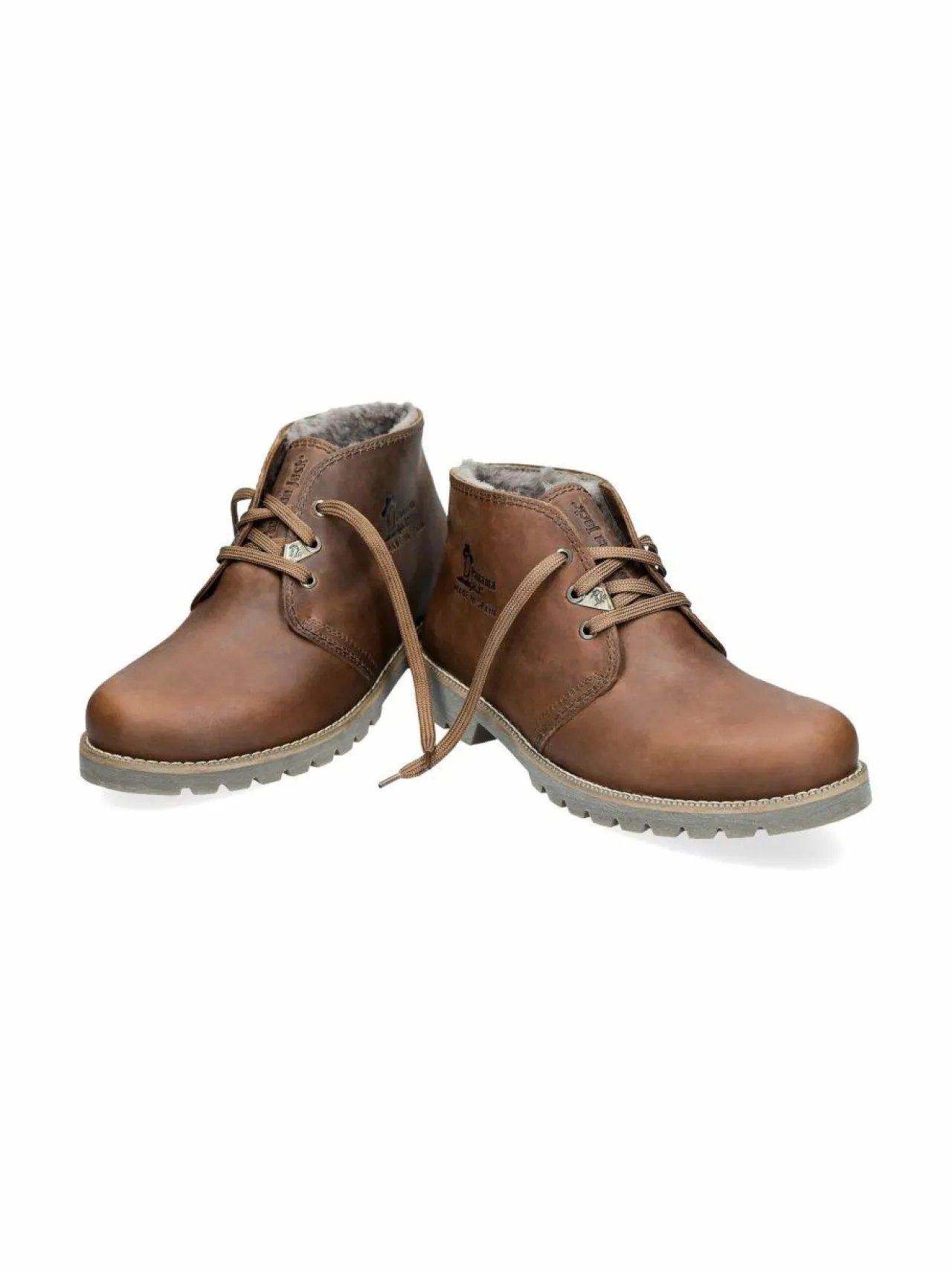 Nilkkurit<Panama Jack Bota Panama Igloo C5 -nahkanilkkurit BARK BROWN (RUSKEA)