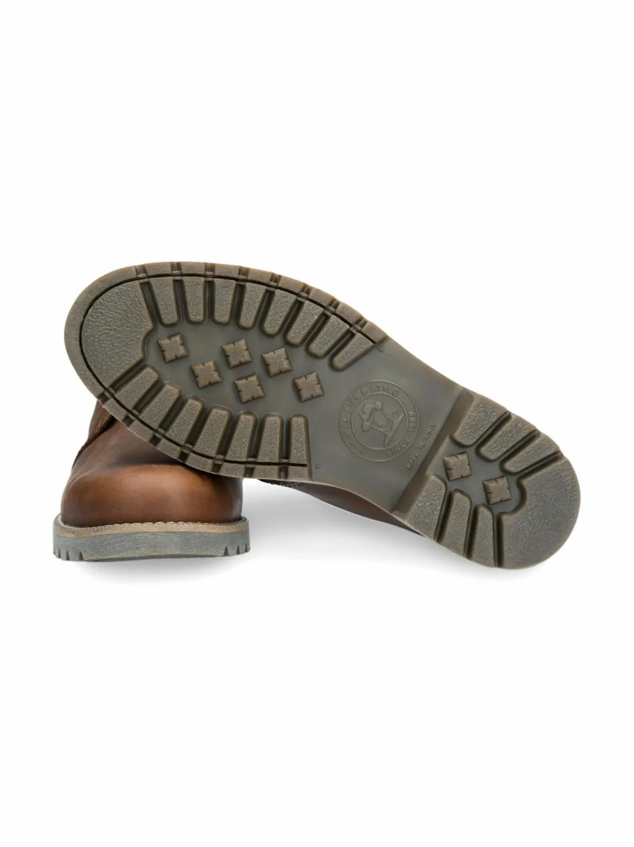 Nilkkurit<Panama Jack Bota Panama Igloo C5 -nahkanilkkurit BARK BROWN (RUSKEA)