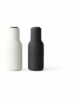 Keittiötarvikkeet<Audo Copenhagen Bottle-maustemyllysetti ASH/CARBON/WALNUT