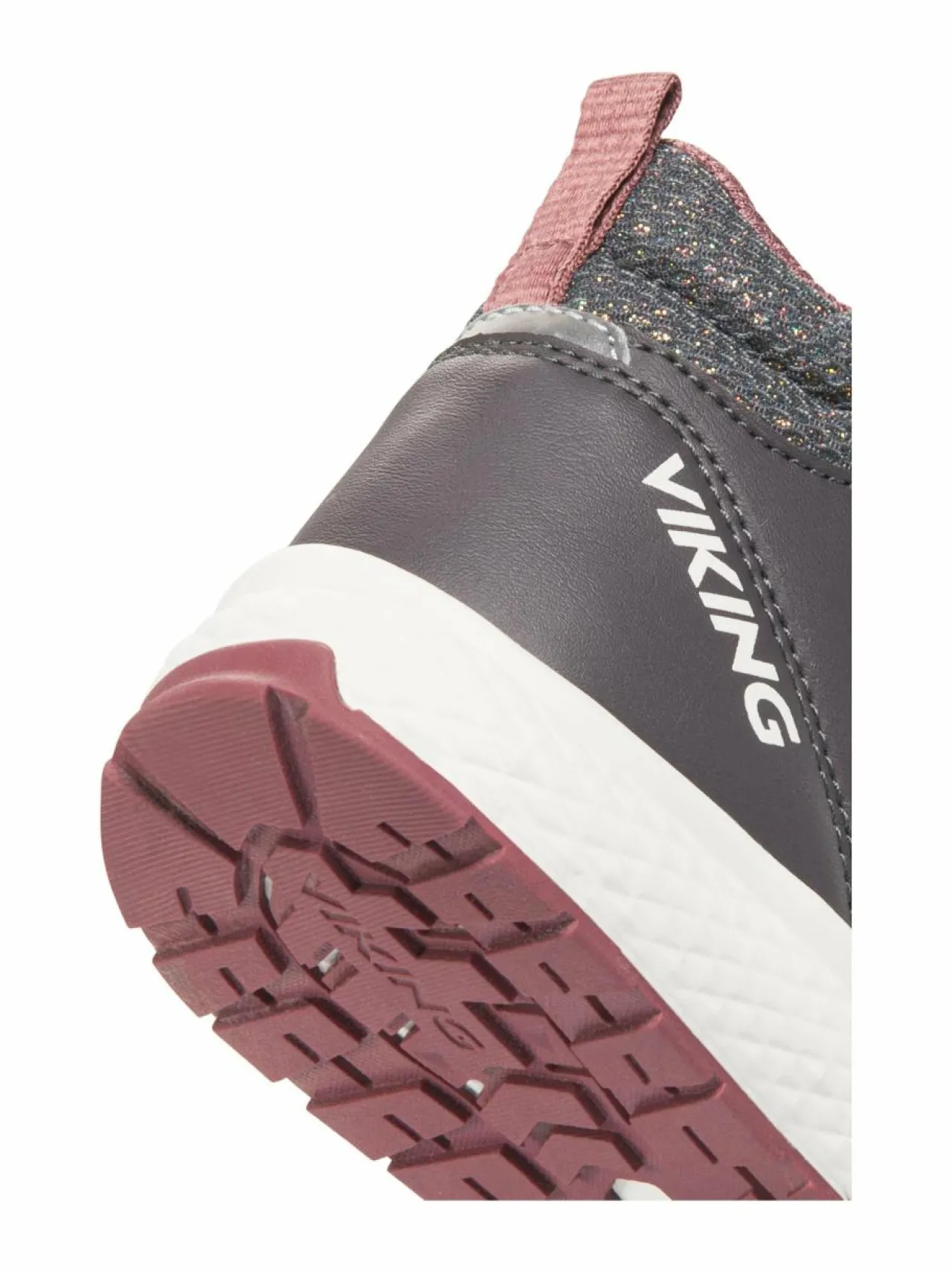 Tennarit & Sneakerit<Viking Bouncy Glitter Mid GTX -sneakerit 77 CHARCOAL