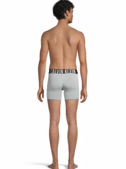 Alusasut<Calvin Klein Underwear Boxer Brief -alushousut 3-pack VVK CARNIVAL BLUE BLACK MISTY GREY