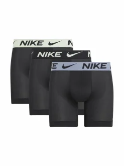 Urheilukerrastot & Alushousut|Alusasut<Nike Boxer Brief -alushousut 3-pack 1M9 BLK BRLY VLT/ ASHN SLTE/ BLK WB