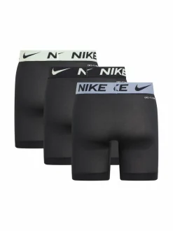 Urheilukerrastot & Alushousut|Alusasut<Nike Boxer Brief -alushousut 3-pack 1M9 BLK BRLY VLT/ ASHN SLTE/ BLK WB