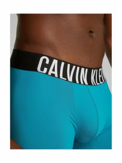 Alusasut<Calvin Klein Underwear Boxer Brief -alushousut 3-pack VP6 MISTY GREY BLACK BLOSSOM GREEN