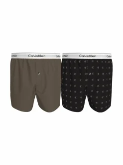Calvin Klein Underwear Boxer Slim -alushousut 2-pack^ Alusasut