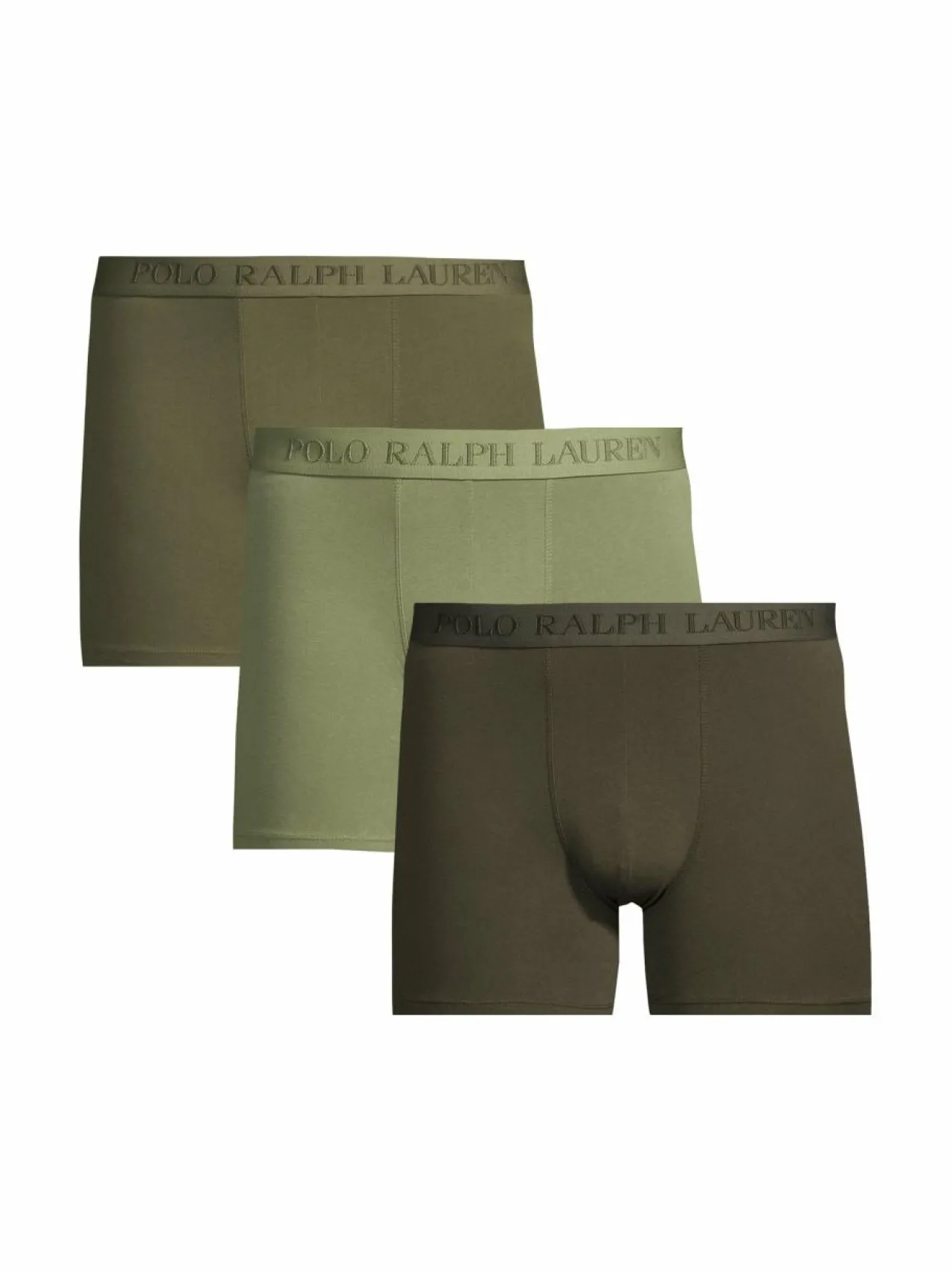 Alusasut<Polo Ralph Lauren Boxer-alushousut 3 pack 3PK OLIVES
