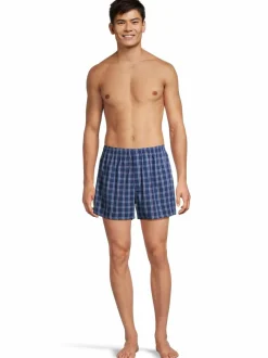 Alusasut<Cap Horn loungewear Brad-bokserit 3-pack BLUE CHECK