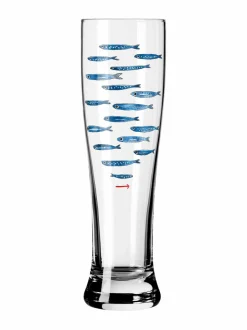 Lasit<Ritzenhoff Brauchzeit Weizen -olutlasi, 2 kpl BLUE,BLACK
