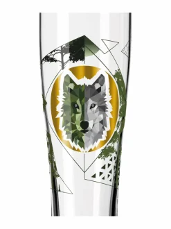 Lasit<Ritzenhoff Brauchzeit Weizen -olutlasi, 2 kpl GREEN,RED,GREY