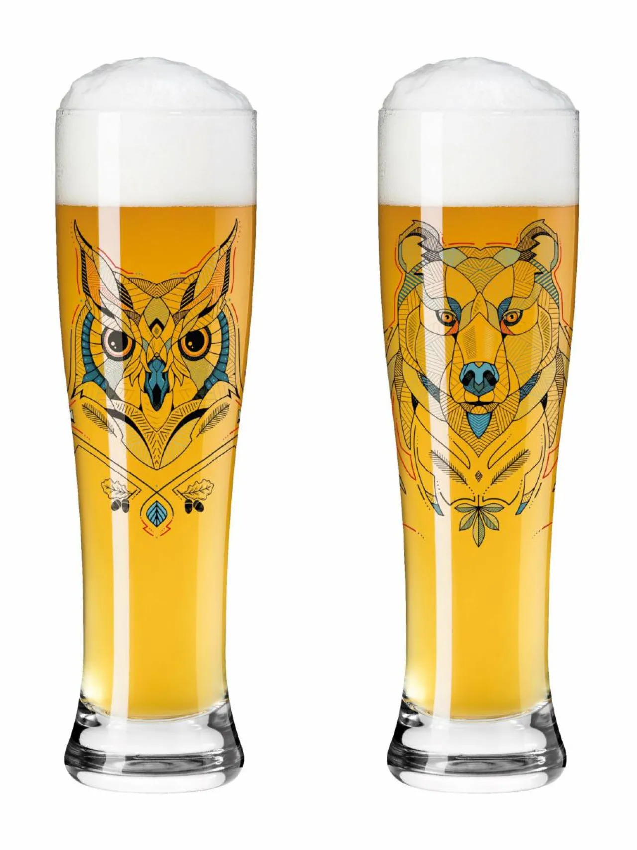 Lasit<Ritzenhoff Brauchzeit-olutlasi, 2 kpl MULTICO