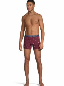 Alusasut<Polo Ralph Lauren Brief-bokserialushousut 3-pack 3PK DMSN RD AOP CRM/AD HTR/NVY