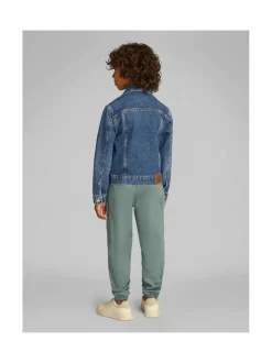 Ulkoiluvaatteet<Calvin Klein Kids Bright Trucker -farkkutakki 1A4 BRIGHT MID BLUE
