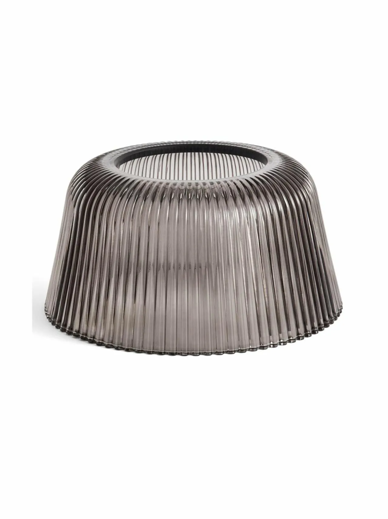 Kattovalaisimet<HAY Brim-riippuvalaisin 24,5 cm SMOKED GREY GLASS
