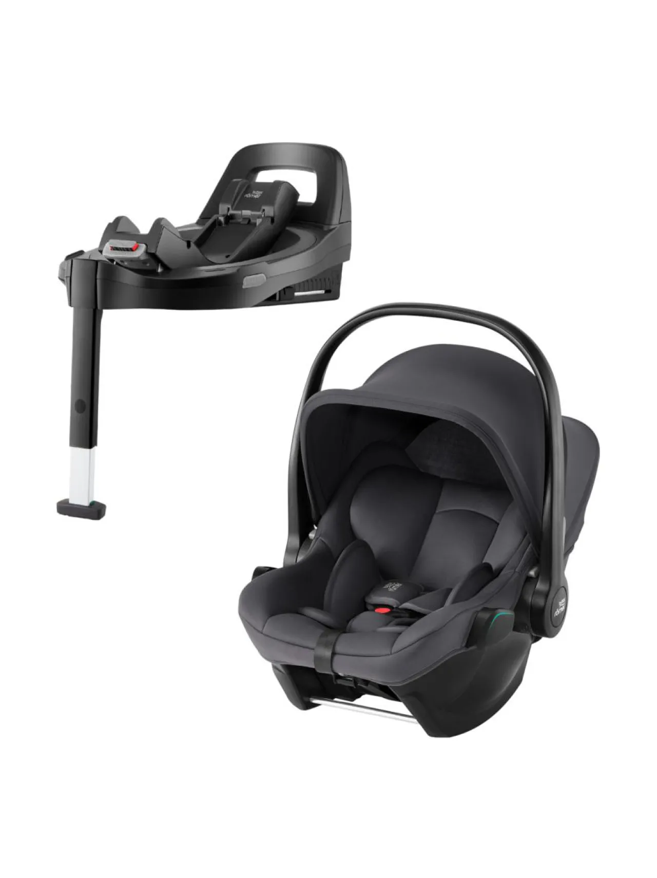 Britax Baby-Safe Core turvakaukalo ja Vario base telakka^ Turvaistuimet